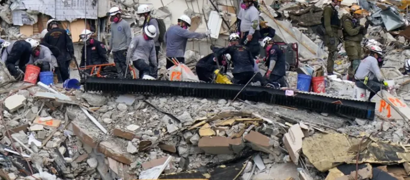 ΗΠΑ: Σε 78 αυξήθηκαν τα θύματα από την κατάρρευση της πολυκατοικίας στη Φλόριντα